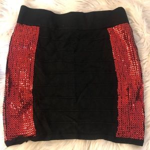 Forever 21 black/red squirt